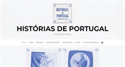 Desktop Screenshot of historiasdeportugal.com